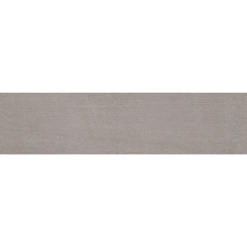 Mexen Oryol Liner Grey leštený rektifikovaný gres G1, nástenná dlaždica 120 x 30 cm, carving - TL708-120-030-52