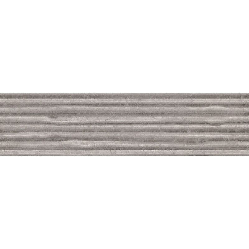 Mexen Oryol Liner Grey leštená rektifikovaná kamenina, nástenná dlaždica 120 x 30 cm, carving - TL708-120-030-52