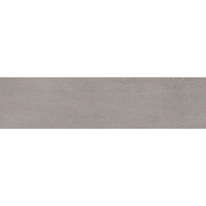 Mexen Oryol Liner Grey leštená rektifikovaná kamenina, nástenná dlaždica 120 x 30 cm, carving - TL708-120-030-52