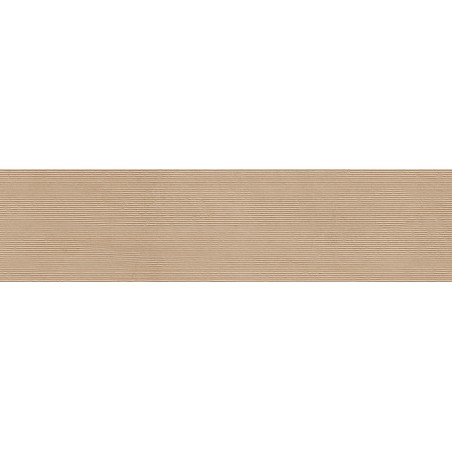 Mexen Oryol Liner Béžový glazovaný gres rekt. G1, stenová dlaždica 120 x 30 cm, carving - TL708-120-030-56