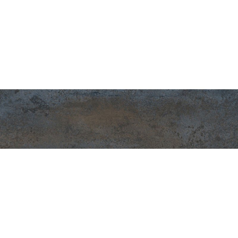 Mexen Oxydart Modrá glazovaná rektifikovaná gresová dlažba, podlahová a stenová dlaždica 120 x 30 cm, carving