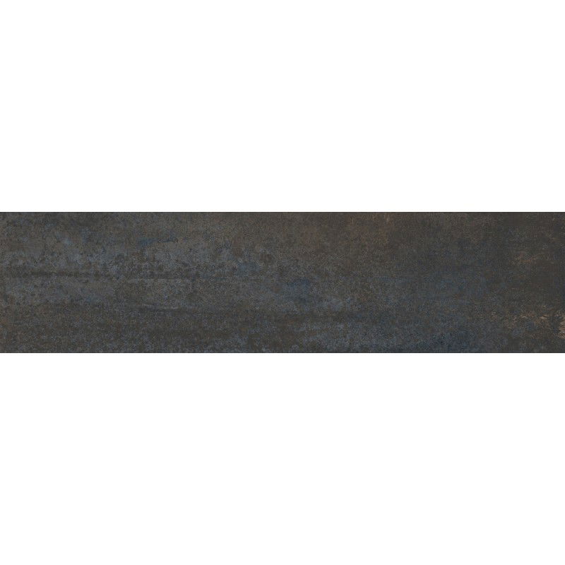 Mexen Oxydart Modrá glazovaná rektifikovaná gresová dlažba, podlahová a stenová dlaždica 120 x 30 cm, carving