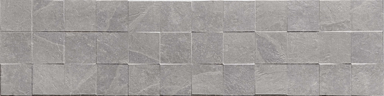 Mexen Icon Lyon Grigio glazovaný gres rekt. G1, nástenná dlaždica 120 x 30 cm, mat - TL712-120-030-51