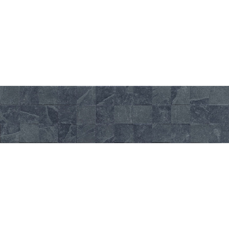 Mexen Icon Lyon Nero leštený gres rekt. G1, obkladová dlaždica 120 x 30 cm, matná - TL712-120-030-52