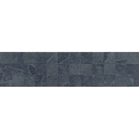 Mexen Icon Lyon Nero leštený gres rekt. G1, obkladová dlaždica 120 x 30 cm, matná - TL712-120-030-52