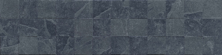 Mexen Icon Lyon Nero leštený gres rekt. G1, obkladová dlaždica 120 x 30 cm, matná - TL712-120-030-52