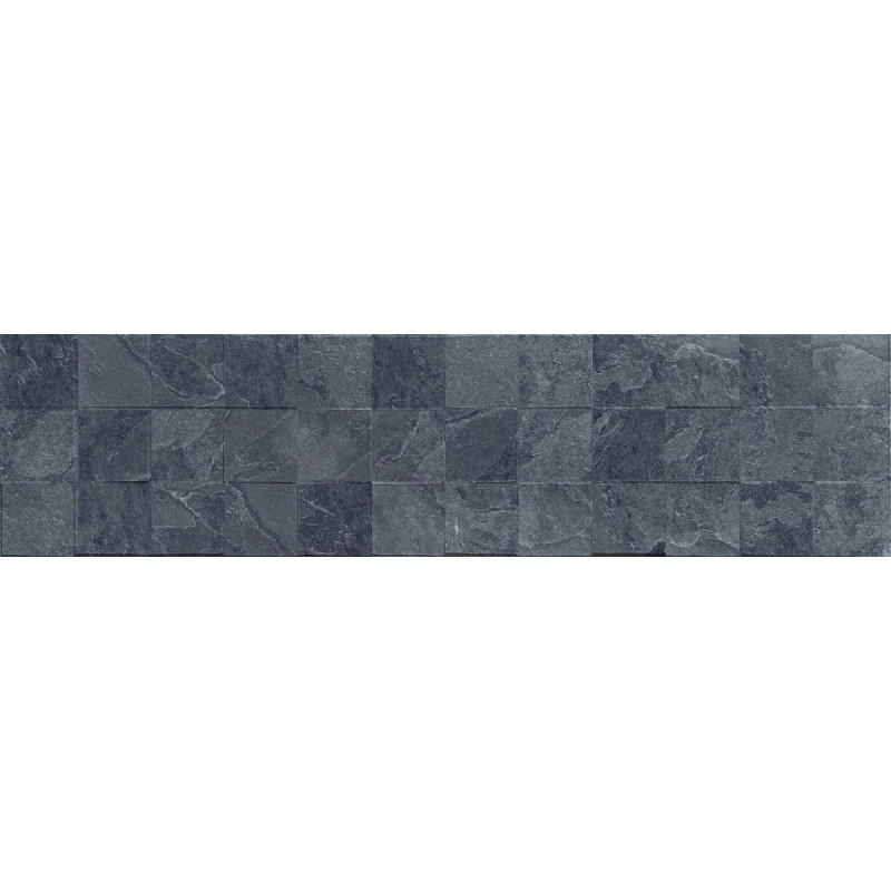 Mexen Icon Lyon Nero leštený gres rekt. G1, obkladová dlaždica 120 x 30 cm, matná - TL712-120-030-52