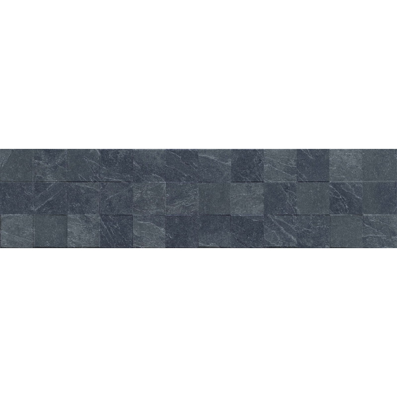 Mexen Icon Lyon Nero leštený gres rekt. G1, obkladová dlaždica 120 x 30 cm, matná - TL712-120-030-52