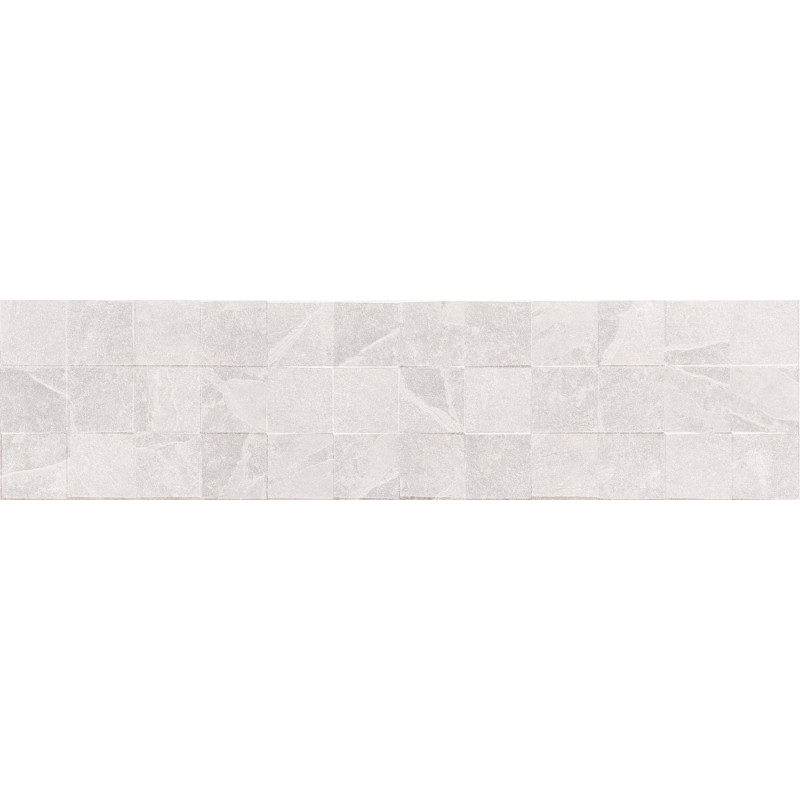 Mexen Icon Lyon Bianco glazovaný gres rekt. G1, stenový obklad 120 x 30 cm, matný - TL712-120-030-53
