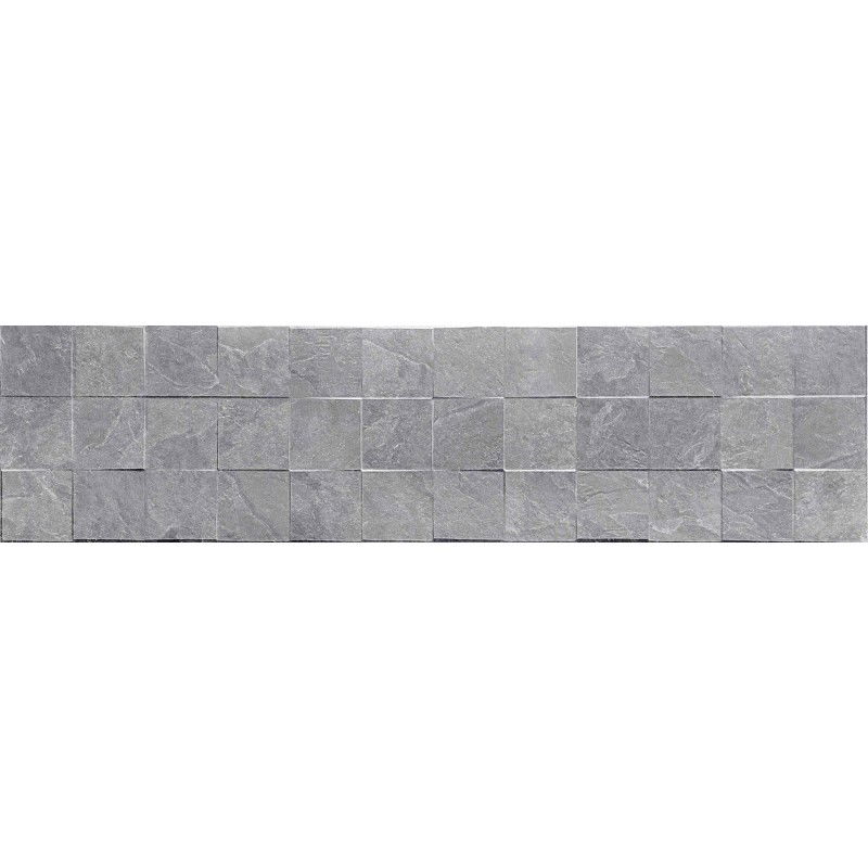 Mexen Icon Lyon Gris leštený gres rekt. G1, podlahová-stenová dlaždica 120 x 30 cm, mat - TL712-120-030-54