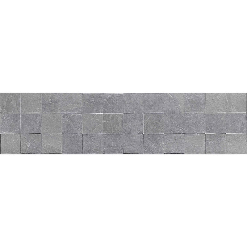 Mexen Icon Lyon Gris glazovaná rekt. G1, nástenná dlažba 120 x 30 cm, matná - TL712-120-030-54