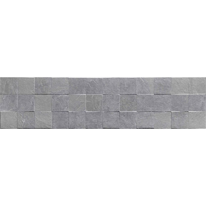 Mexen Icon Lyon Gris leštený gres rekt. G1, podlahová-stenová dlaždica 120 x 30 cm, mat - TL712-120-030-54