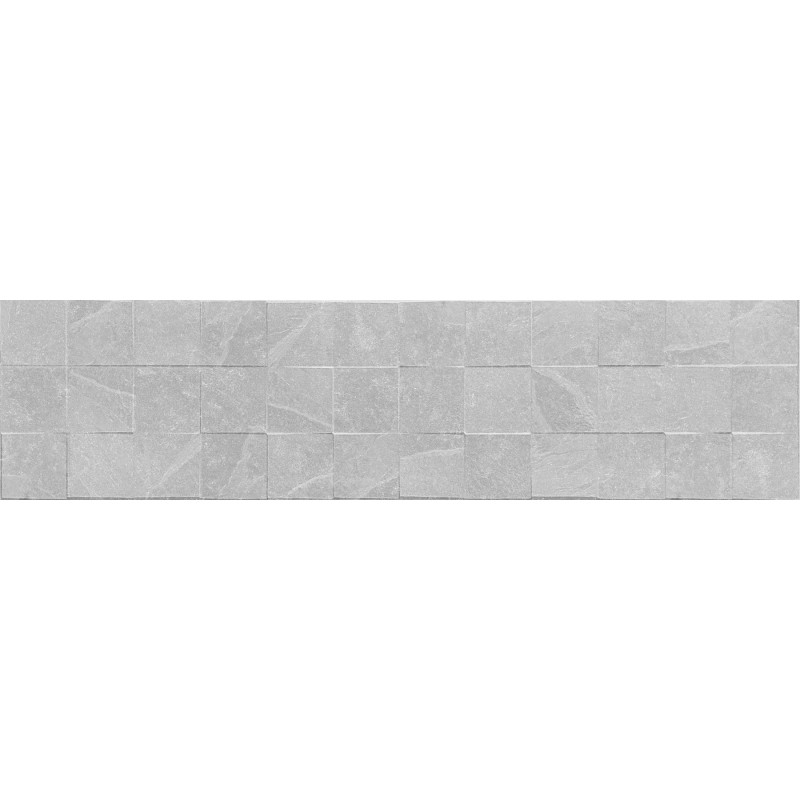 Mexen Icon Lyon Silver glazovaný gres rekt. G1, stenová dlaždica 120 x 30 cm, matná - TL712-120-030-55