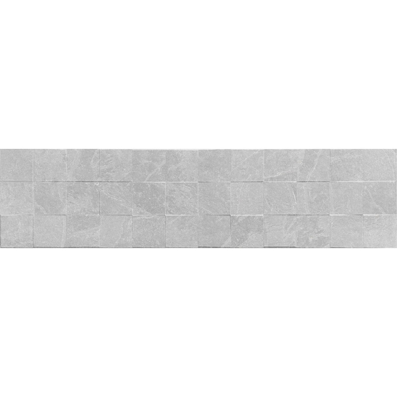 Mexen Icon Lyon Silver glazovaný gres rekt. G1, stenová dlaždica 120 x 30 cm, matná - TL712-120-030-55