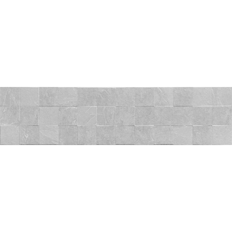 Mexen Icon Lyon Silver glazovaný gres rekt. G1, stenová dlaždica 120 x 30 cm, matná - TL712-120-030-55