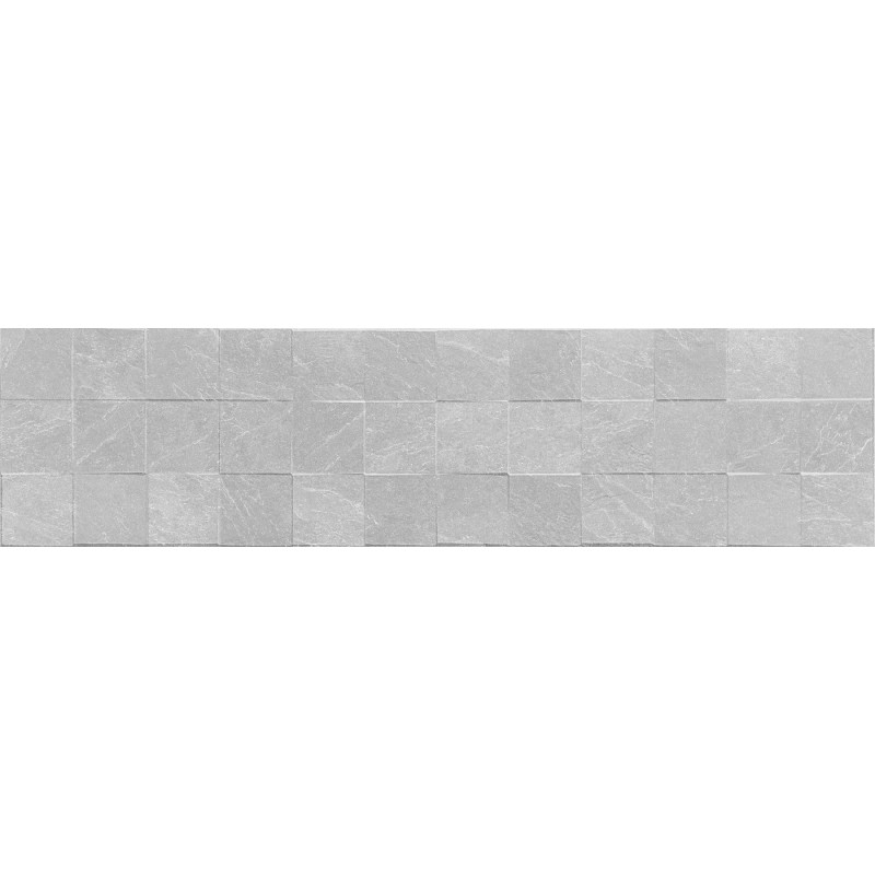 Mexen Icon Lyon Silver glazovaný gres rekt. G1, stenová dlaždica 120 x 30 cm, matná - TL712-120-030-55
