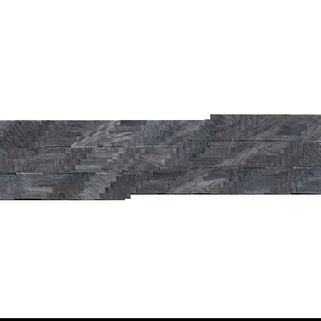 Mexen Riga Lyon Black gres glazovaný rekt. G1, stena imitujúca drevo 120 x 30 cm, matná - TL713-120-030-50