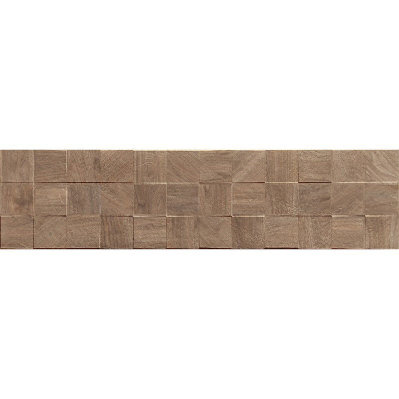Mexen Riga Lyon Brown gres glazovaný rektofikovaný. G1, drevopodobná dlažba a obklad 120 x 30 cm, mat - TL713-120-030-51