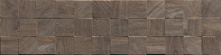 Mexen Riga Lyon Choco glazovaný rektifikovaný G1, drevodekoratívna stenová dlažba 120 x 30 cm, matná - TL713-120-030-52