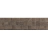 Mexen Riga Lyon Choco glazovaný rektifikovaný G1, drevodekoratívna stenová dlažba 120 x 30 cm, matná - TL713-120-030-52