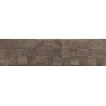 Mexen Riga Lyon Choco glazovaný rektifikovaný G1, drevodekoratívna stenová dlažba 120 x 30 cm, matná - TL713-120-030-52