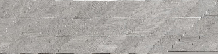 Mexen Riga Lyon Grey gres glazovaný rekt. G1, drevená stenová dlaždica 120 x 30 cm, matná - TL713-120-030-54