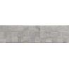 Mexen Riga Lyon Grey gres glazovaný rek. G1, drevu podobná stenová dlaždica 120 x 30 cm, matná - TL713-120-030-54
