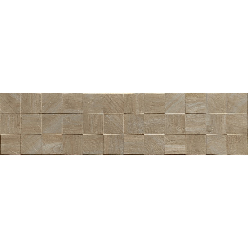 Mexen Riga Lyon Grigio gres glazovaný rekt. G1, drevená nástenná dlaždica 120 x 30 cm, matná - TL713-120-030-55