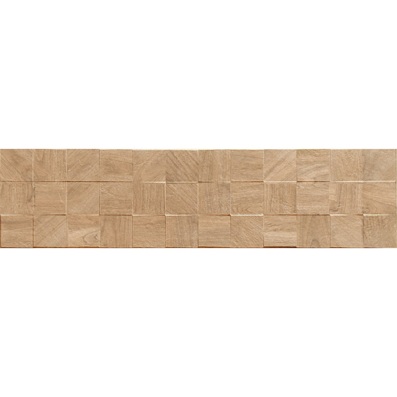 Mexen Riga Lyon Honey gres zasklený rekt. G1, dlaždice s imitáciou dreva na stenu 120 x 30 cm, matná - TL713-120-030-56