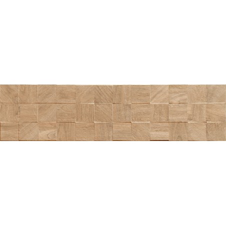 Mexen Riga Lyon Honey gres zasklený rekt. G1, dlaždice s imitáciou dreva na stenu 120 x 30 cm, matná - TL713-120-030-56