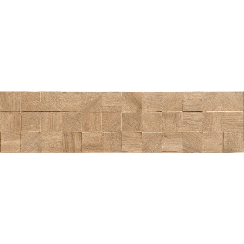 Mexen Riga Lyon Honey gres zasklený rekt. G1, dlaždice s imitáciou dreva na stenu 120 x 30 cm, matná - TL713-120-030-56