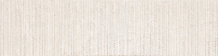 Mexen Flamingo Mayolica Bianco glazovaný rek. G1, podlahová a stenová dlaždica 120 x 30 cm, carving - TL715-120-030-50