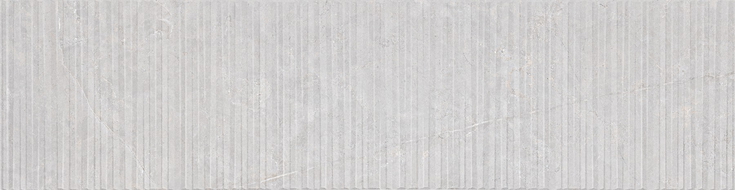 Mexen Flamingo Mayolica Gris glazovaný gres rek. G1, stenová dlažba 120 x 30 cm, carving - TL715-120-030-52