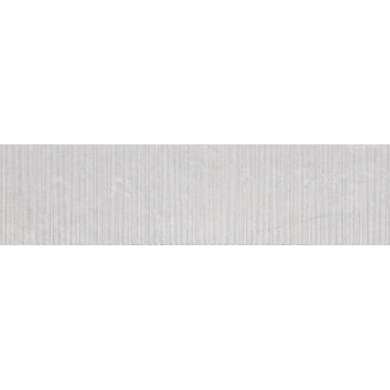 Mexen Flamingo Mayolica Gris gres glazovaný rekt. G1, stenová dlaždica 120 x 30 cm, carving - TL715-120-030-52