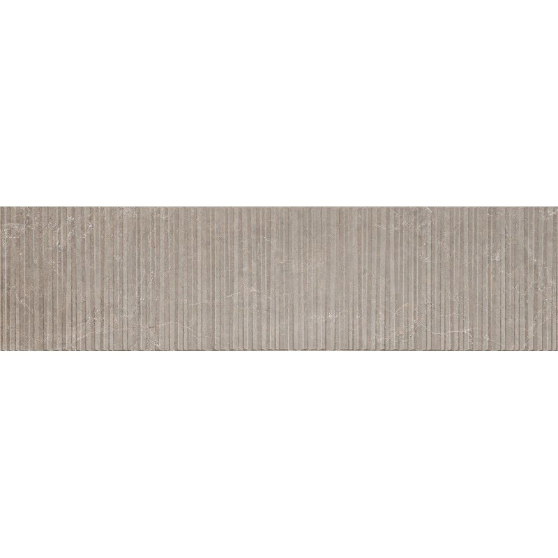 Mexen Flamingo Mayolica Mocha leštená gresová rektifikovaná dlaždica G1, dlažba a obklad 120 x 30 cm, carving