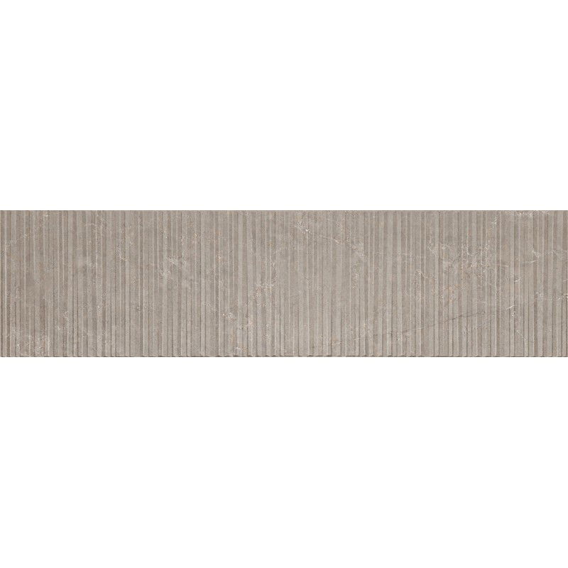 Mexen Flamingo Mayolica Mocha glazovaný rekt. G1, nástenná dlaždica 120 x 30 cm, carving - TL715-120-030-53