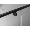 Mexen Exo-R 3S sprchová kabína 3-stranná otváracia 160 x 85 cm, transparentná, čierna - 819-160-085-70-00-3S