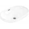 Mexen Viki umývadlo zapustené do dosky 61 x 40 cm, biele - 25356100