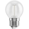Mexen Vintis LED žiarovka filament E27, G45, 4W, 55 lm, modrá - L156-E27-04XX-47