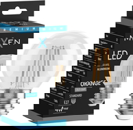 Mexen Vintis LED žiarovka filament E27, G45, 4W, 55 lm, oranžová - L156-E27-04XX-48