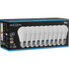 Mexen Nova 10x LED žiarovka E27, G45, 9W, Teplá - 3000K, 945 lm - L101-E27-0930-01x10