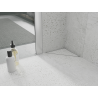 Mexen Flat-T M13 trojuholníková podlahová vpust 20 x 20 cm, biela - 1210320