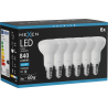 Mexen Nova 6x LED žiarovka E14, R50, 8W, Studená - 6500K, 840 lm - L103-E14-0865-01x06