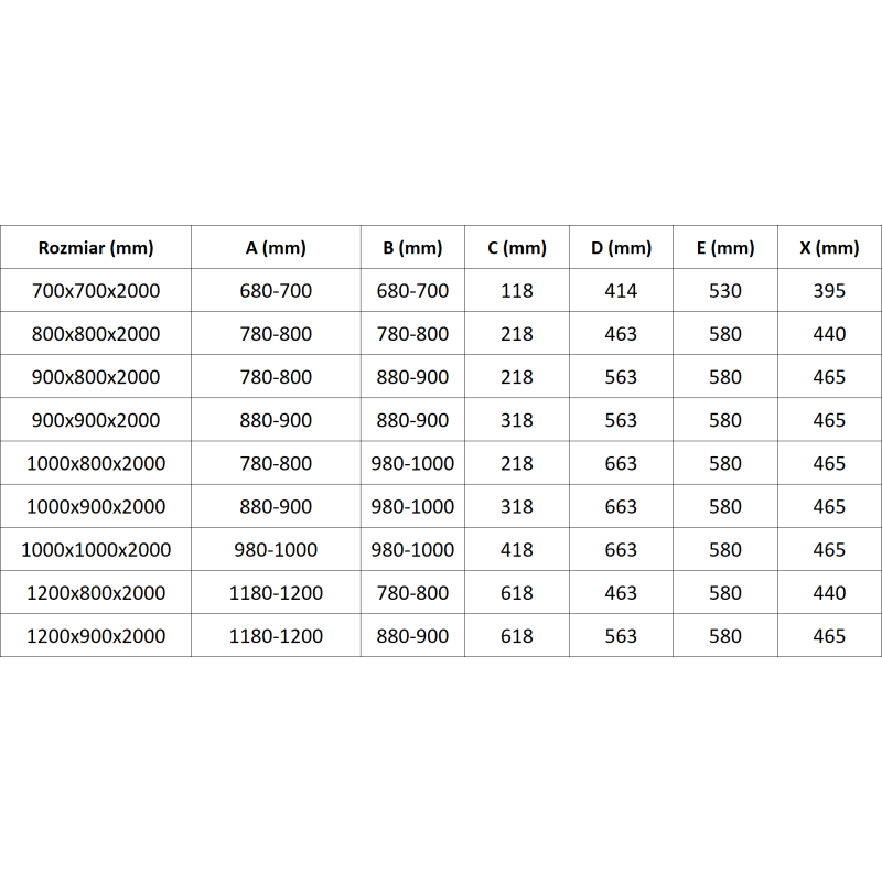 Mexen Exo asymetrická rohová sprchová kabína posuvná 120 x 90 cm, transparentná, čierna - 8131-120-090-70-00