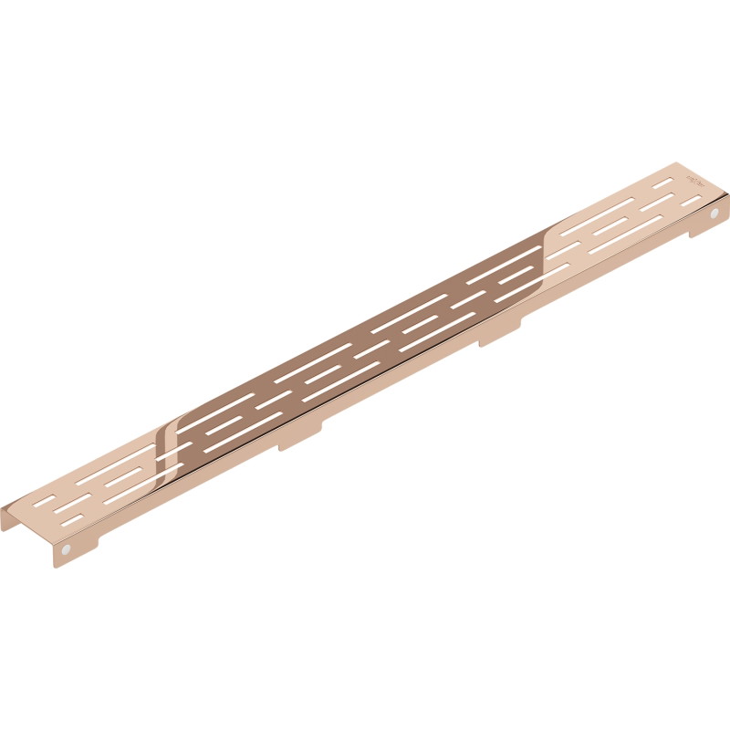 Mexen Flat M01 maskovnica na lineárny odtok 50 cm, ružové zlato - 1620050