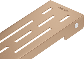 Mexen Flat M01 maskovacia lišta na líniový odtok 70 cm, brúsená meď - 1C20070