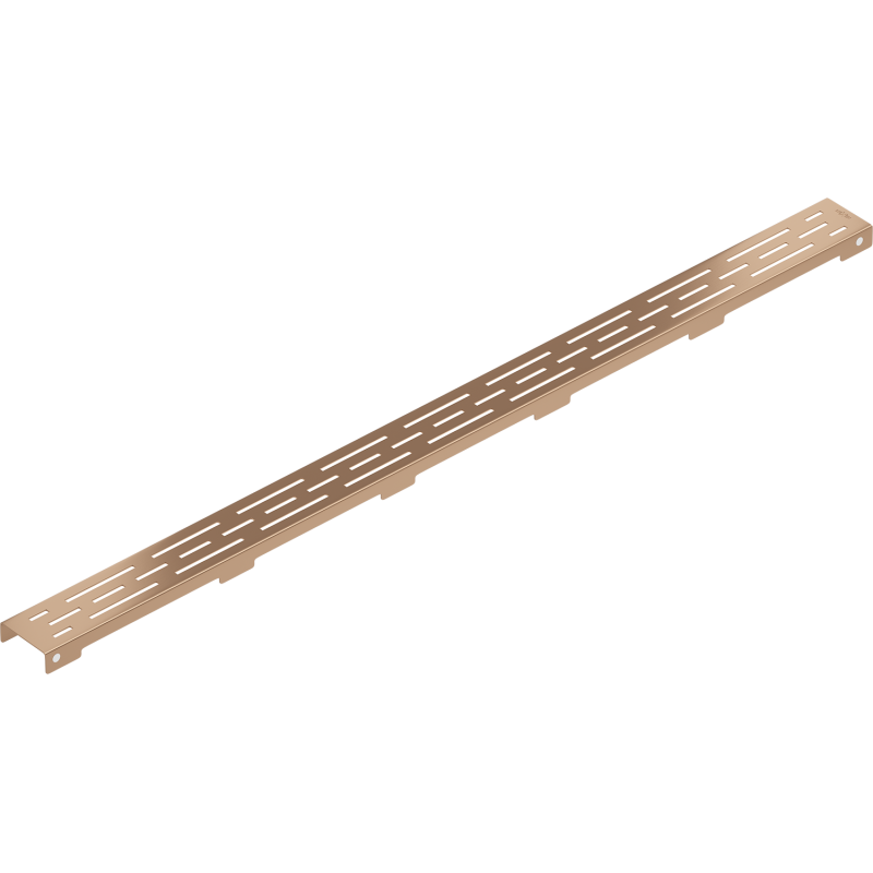 Mexen Flat M01 krytka na liniový odtok 100 cm, brúsená meď - 1C20100