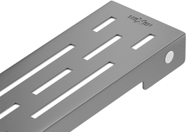 Mexen Flat M01 kryt na líniový odtok 60 cm, brúsená vo farbe gun gray - 1E20060