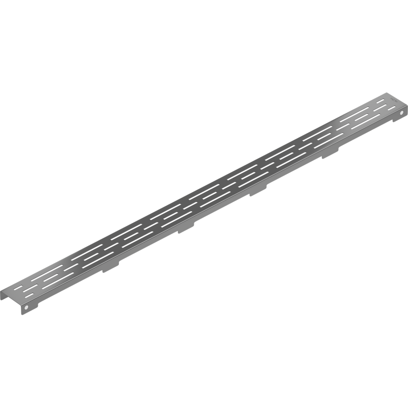 Mexen Flat M01 krytka pre sprchový žľab 100 cm, kartáčovaná gun gray - 1E20100