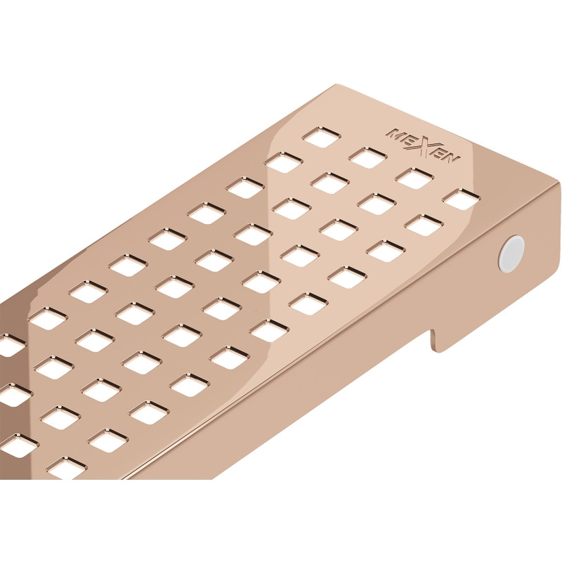 Mexen Flat M08 kryt pre líniový odtok 100 cm, ružové zlato - 1625100